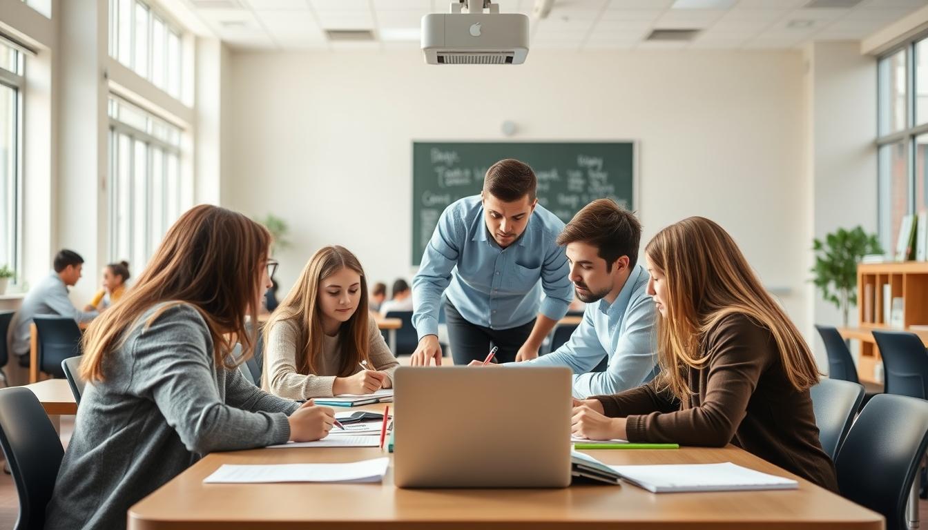 Organized study environment supporting productive learning